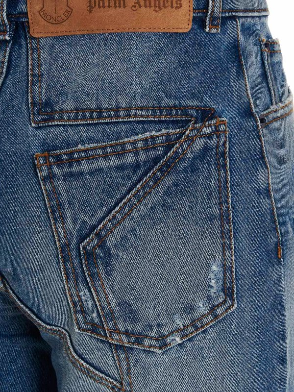 Straight Leg Jeans - Blau shop online: MONCLER