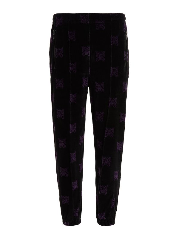 NEEDLES: スウェットパンツ - トラックスーツ ボトムス - 黒