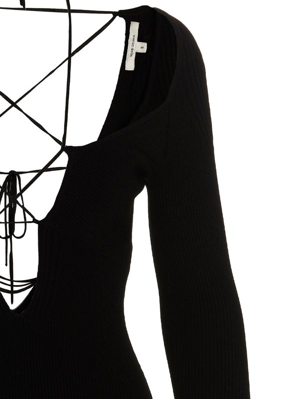 iKRIX NENSI DOJAKA: Knielange Kleider - Knielanges Kleid - Schwarz