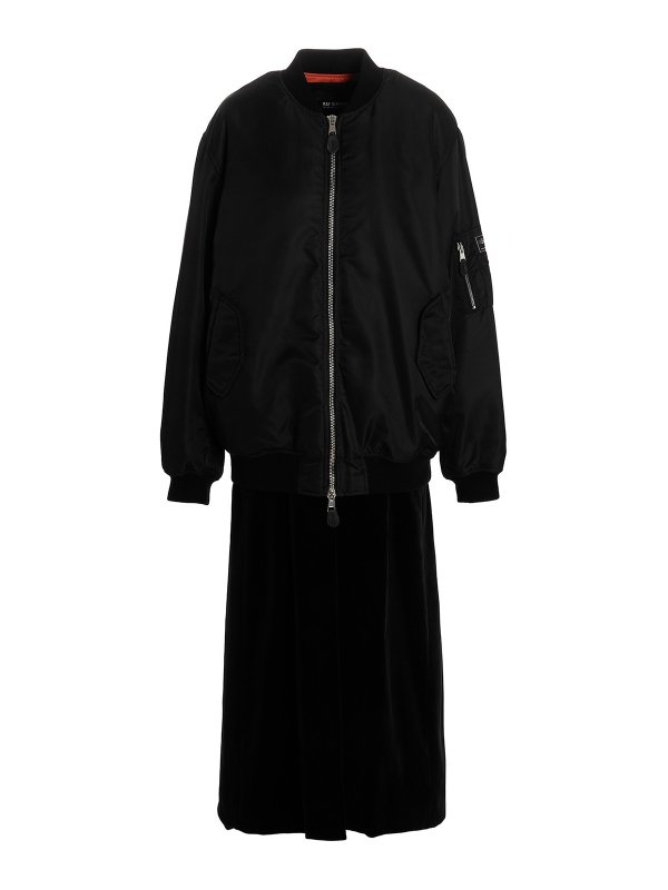 RAF SIMONS: Bomberjacken - Bomberjacke - Schwarz