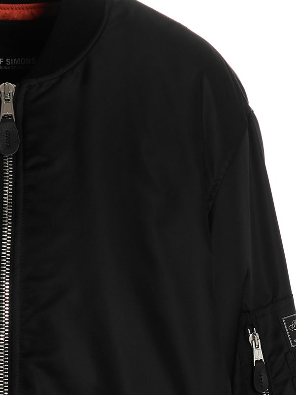 Bomberjacke - Schwarz shop online: RAF SIMONS