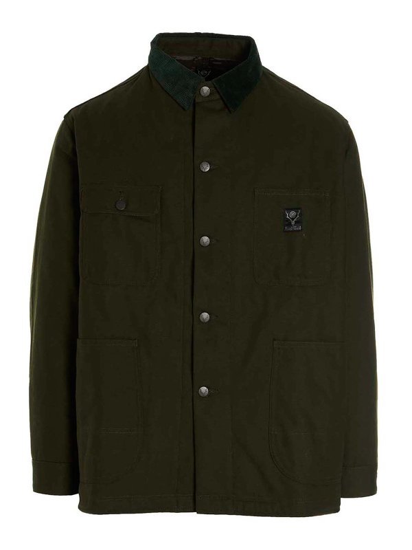 SOUTH2 WEST8: Parkas - Parka - Verde