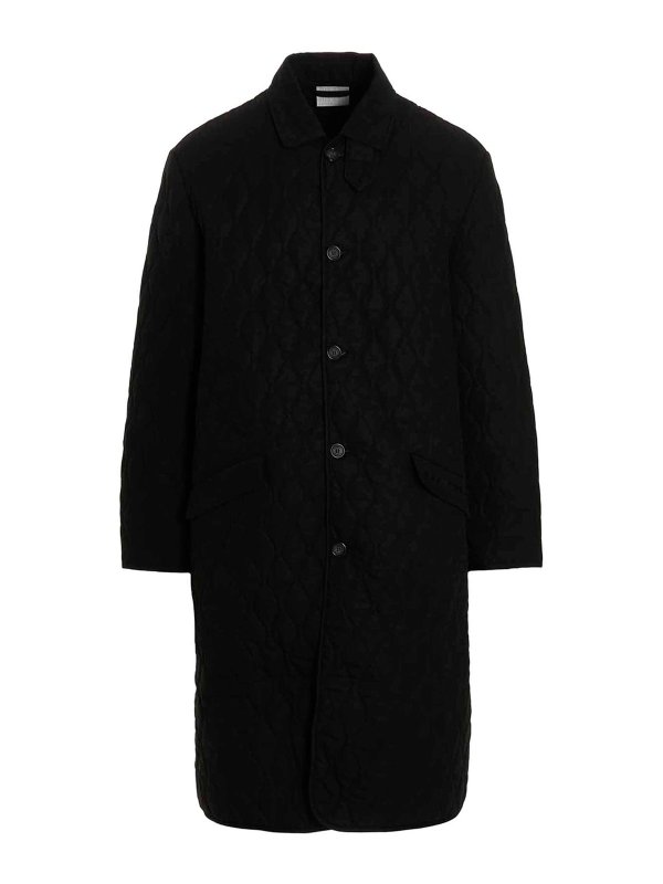 VTMNTS: knee length coats - quilted hunter coat