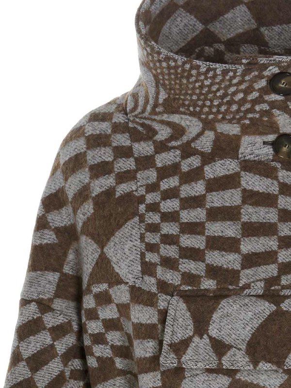 iKRIX STELLA McCARTNEY: ニーレングスコート - 膝丈コート - マルチカラー