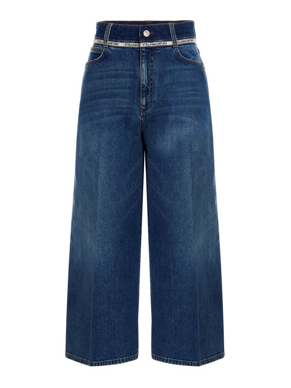 STELLA McCARTNEY: ストレートジーンズ - ストレートジーンズ - ブルー