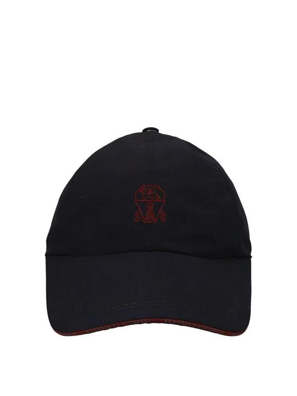 BRUNELLO CUCINELLI: Hüte - Hut - Blau