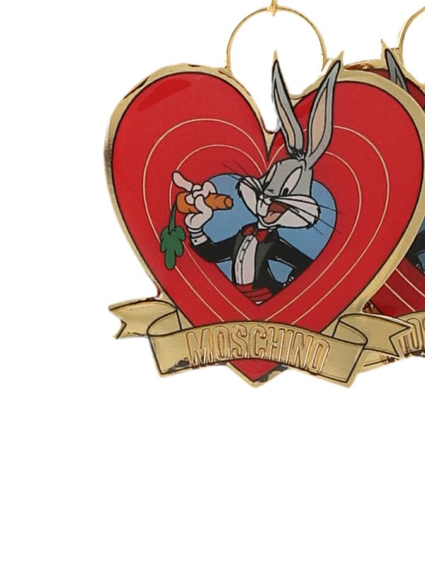 iKRIX MOSCHINO: Ohrringe - Ohrring - Rot