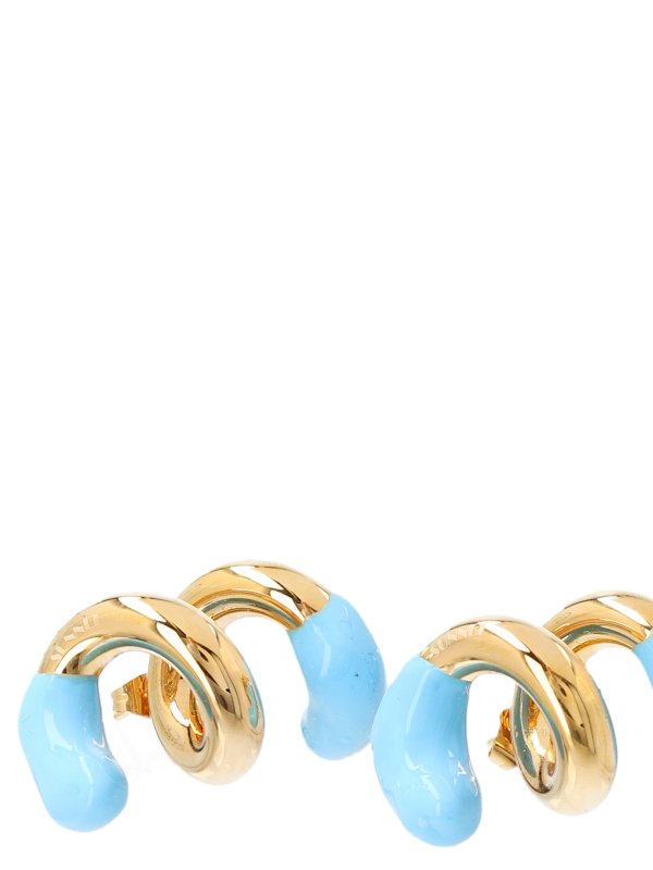iKRIX SUNNEI: Earrings - fusillo double earrings