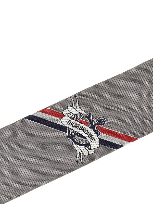iKRIX THOM BROWNE: ties & bow ties - rwb tie