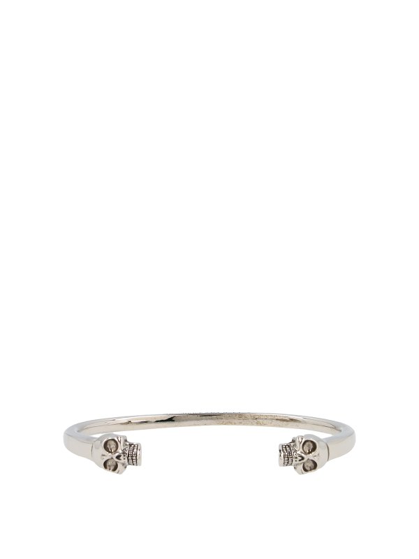 ALEXANDER MCQUEEN: Bracelets & Bangles - Skull bangle