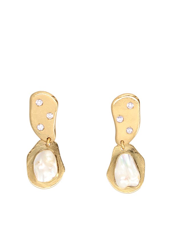 LIYA: Pendientes - Pendientes - Dorado