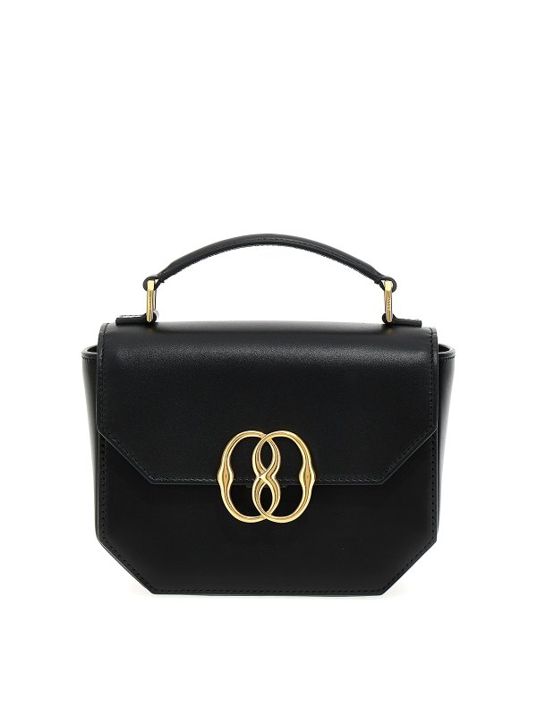 BALLY: shopper - Logo plaque handbag
