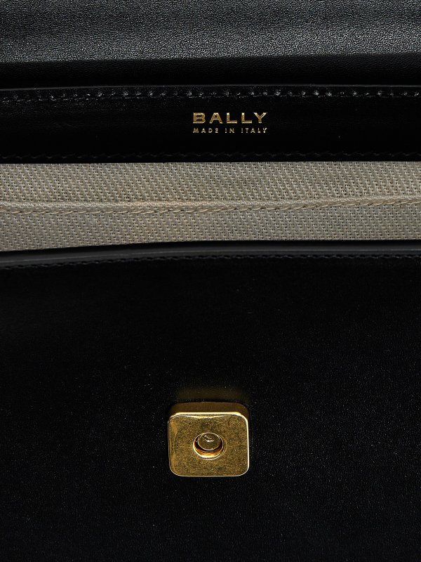 Logo plaque handbag shop online: BALLY