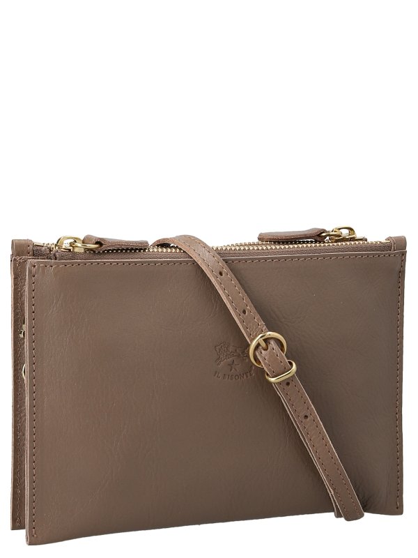 IL BISONTE: Clutch online - Pochette - Gris