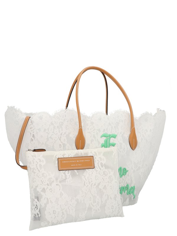 iKRIX ERMANNO SCERVINO: Sacs à main - Sac Cabas - Blanc