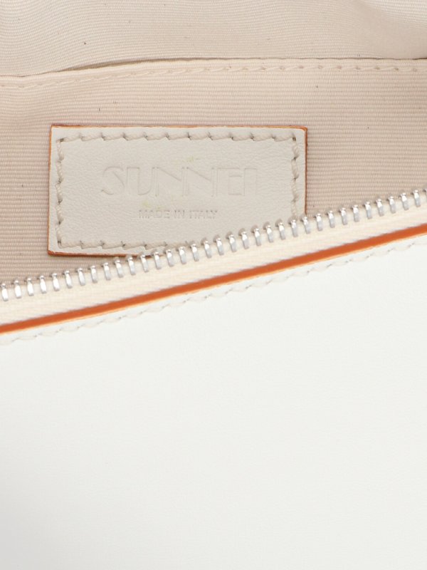 ★SUNNEI★ Peso Tote Bag White CBAGPESLLC04 SS22CBAGPESLLC04 Sunnei peso handbag - White - Women | SS22CBAGPESLLC04
