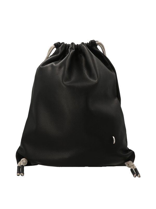 RICK OWENS: backpacks - drawstring backpack