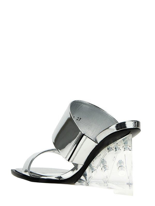 ALEXANDER MCQUEEN: sandals online - mirror sandals