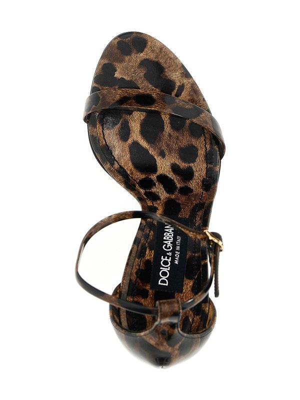 The Best Shops DOLCE & GABBANA: サンダル - サンダル - ブラウン