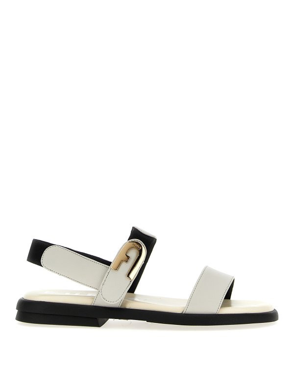 FURLA: Sandalen - Sandalen - Weiß