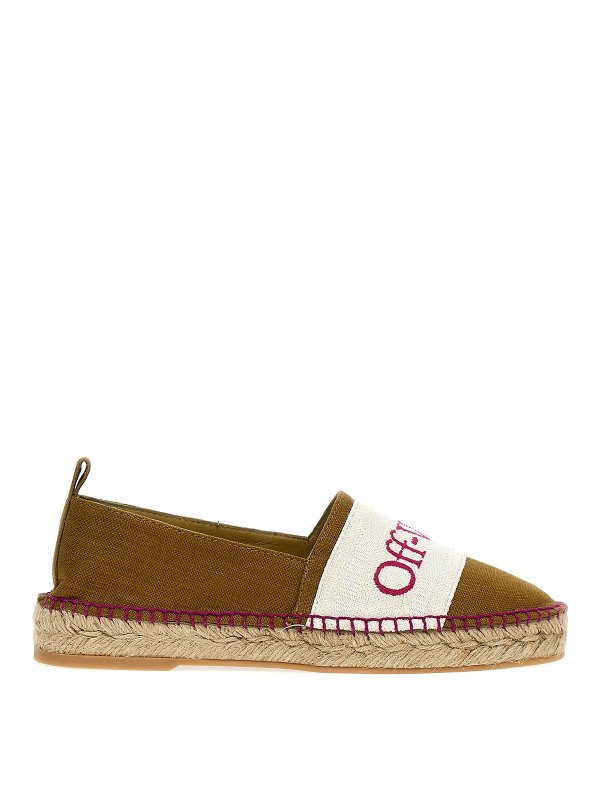 OFF-WHITE: espadrilles - bookish espadrilles