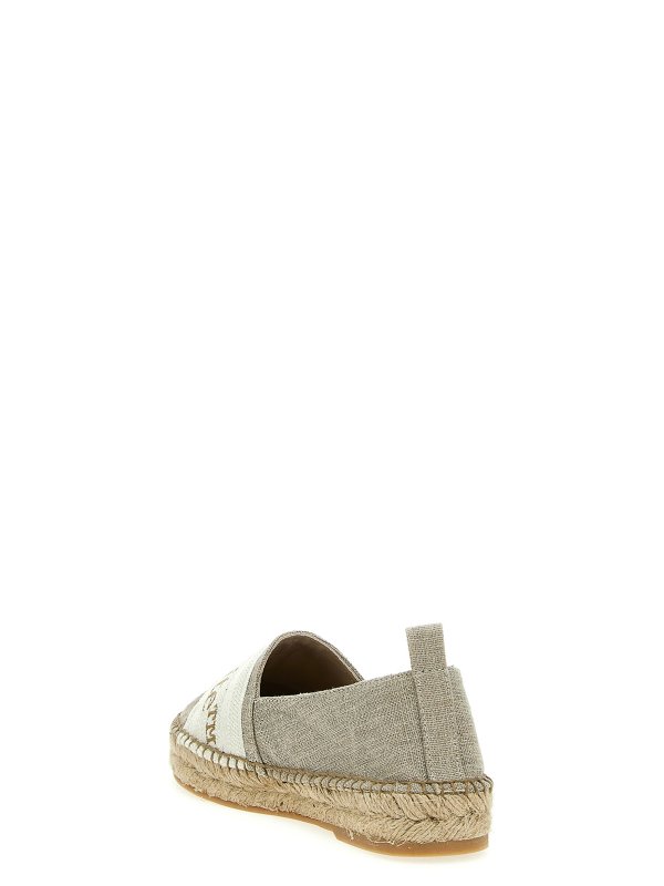 OFF-WHITE: Espadrillas online - Espadrilles - Beige