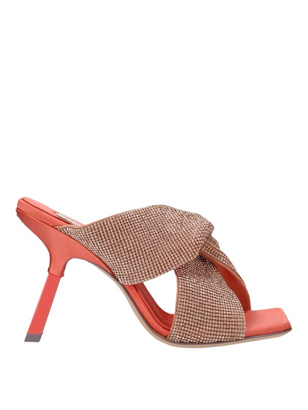 SEBASTIAN MILANO: Mules - Mules - Couleur Chair