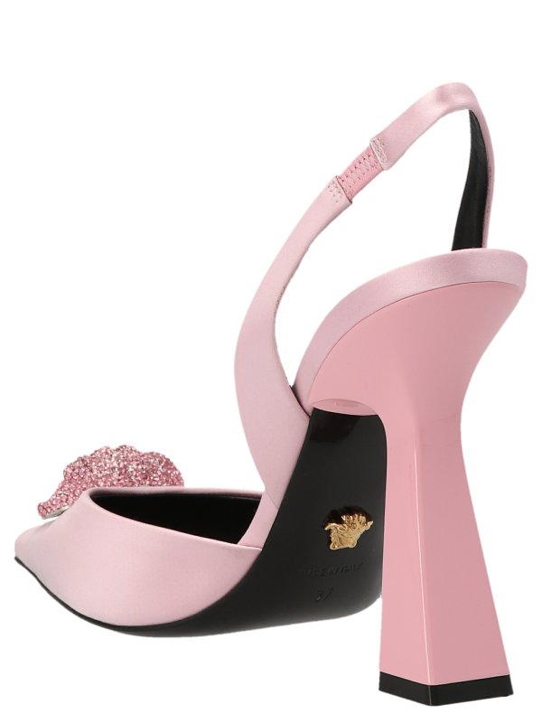 VERSACE: court shoes online - the jellyfish slingbacks