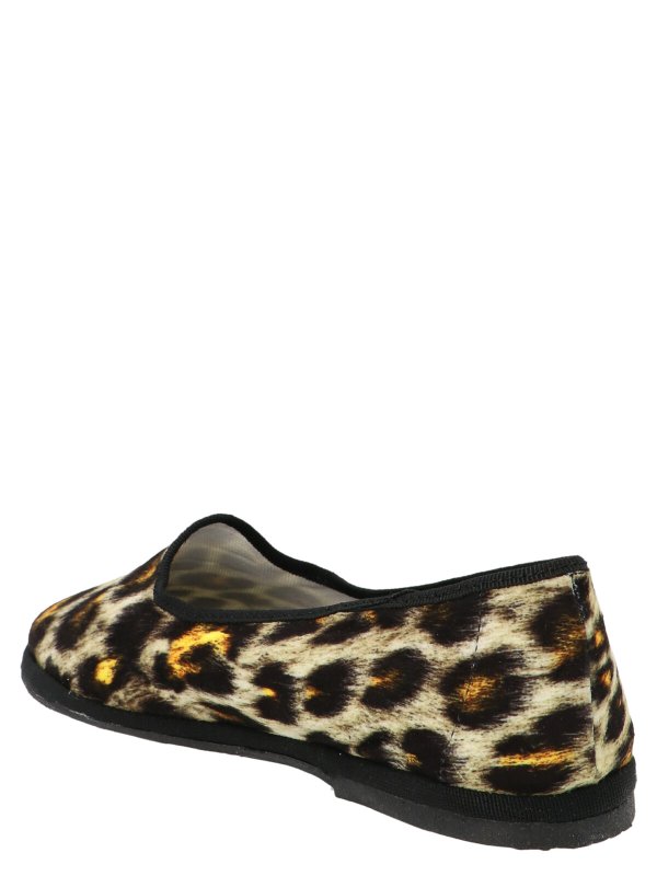 813 OTTOTREDICI: flat shoes online - Leopard friulane shoes