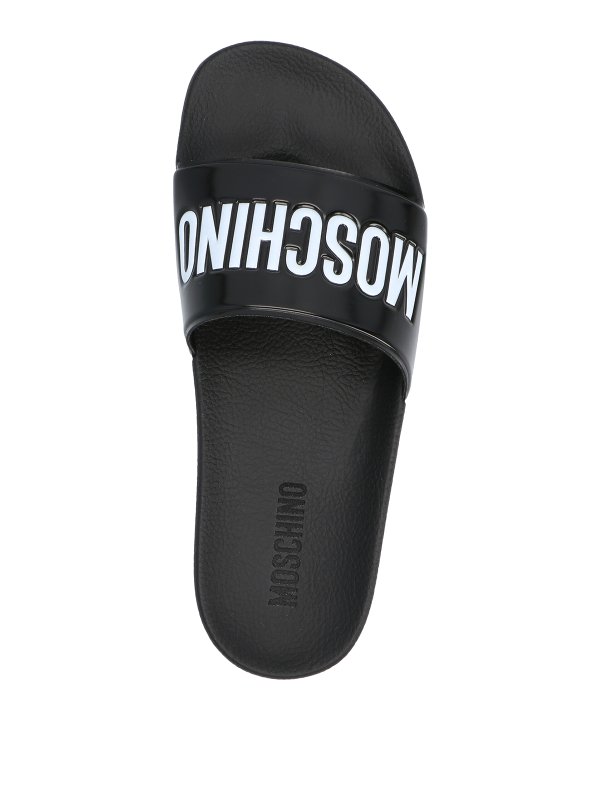 iKRIX MOSCHINO: flip flops - Logo slides
