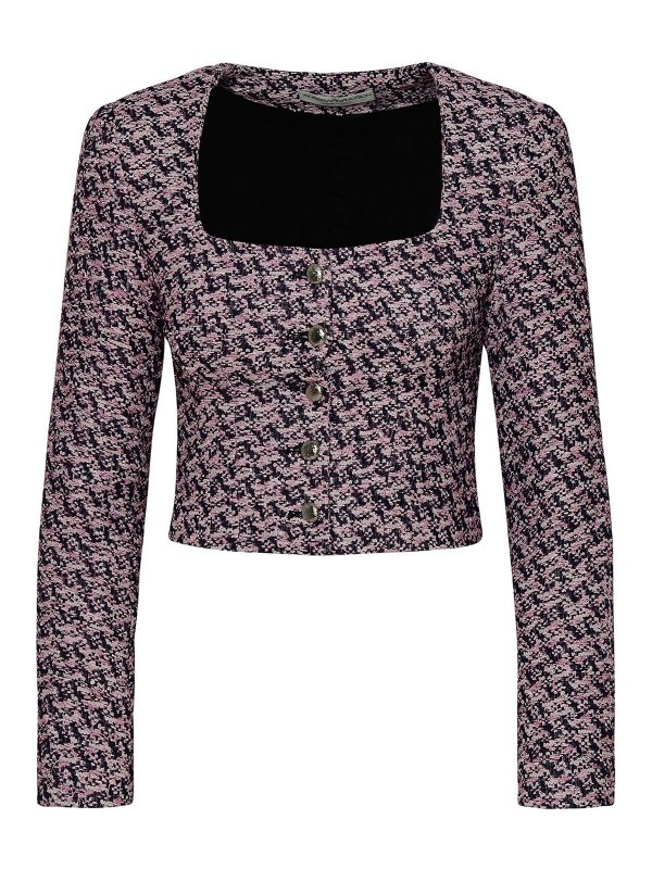 ALESSANDRA RICH: ブレザー - ブレザー - ヌードカラー