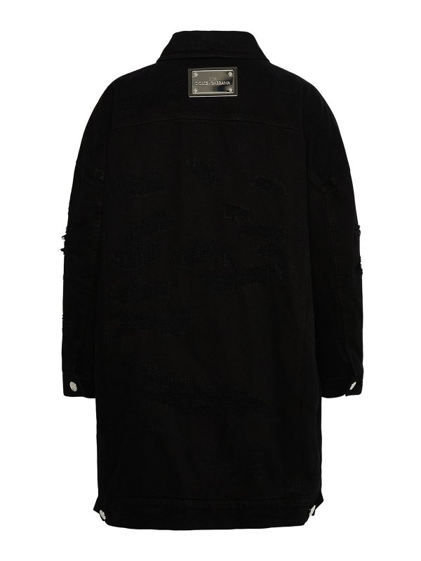 iKRIX DOLCE & GABBANA: casual jackets - Black cotton jacket