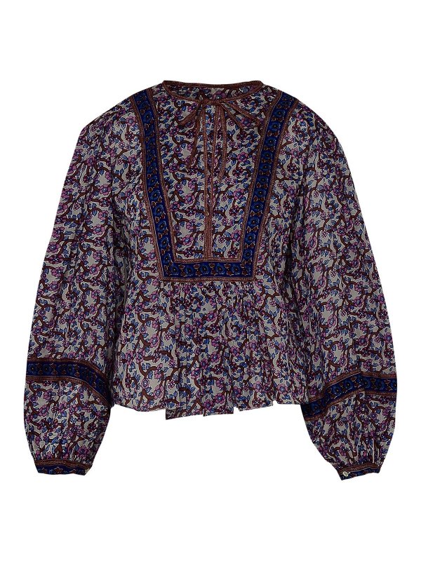 ISABEL MARANT: Blouses - Blouse - Beige