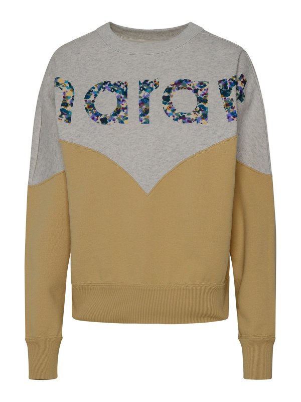 ISABEL MARANT: Sweatshirts und Pullover - Sweatshirt - Gelb
