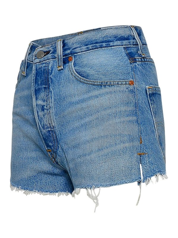 RE/DONE: Shorts online - Short - Bleu