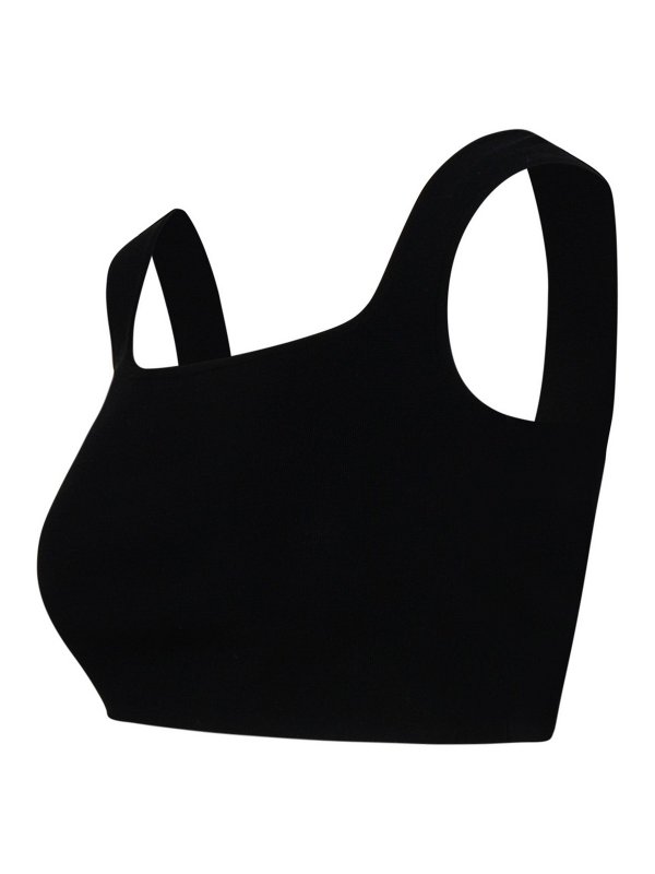 SPORTMAX: Tops y camisetas sin mangas online - Top - Negro