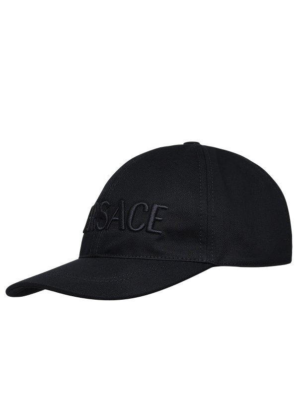 Versace 帽子 - 黒 - ブラック | 10015901A059341B000