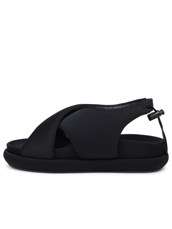 Sandals Gia Borghini - Gia 29 sandals in black fabric - GIA295000