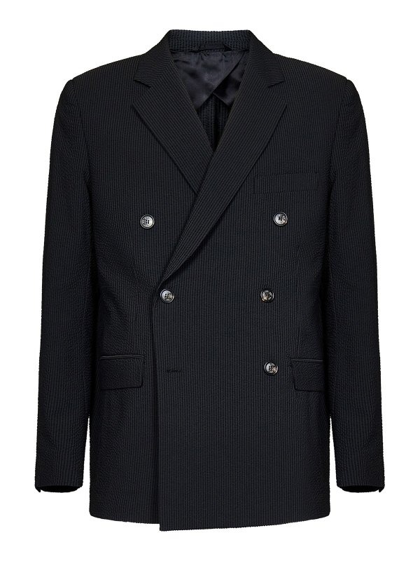 424: blazers - double-breasted blazer