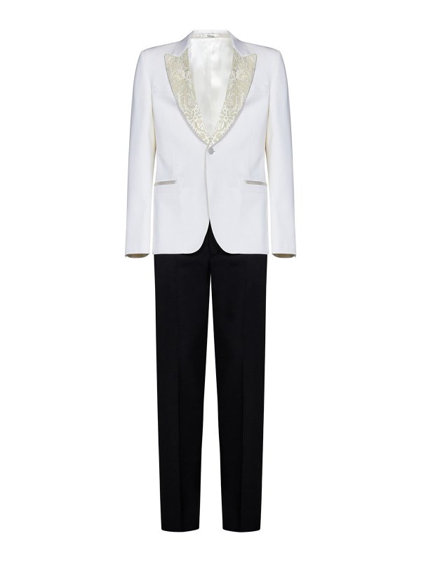 ALEXANDER MCQUEEN: Casual Anzüge online - Blazer - Weiß