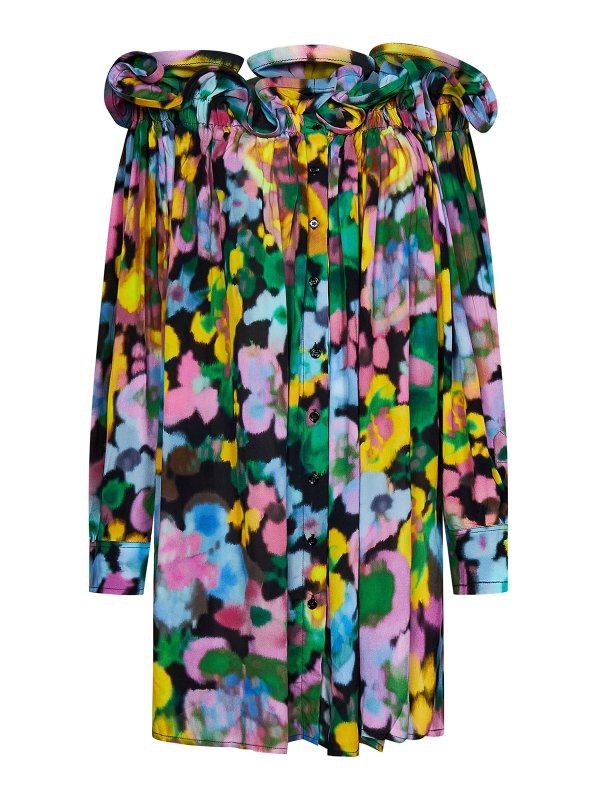 AZ FACTORY: tunics - caskirtouflage-like floral tunic