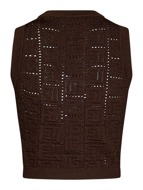 Balmain: Tops & Débardeurs online - Top - Marron
