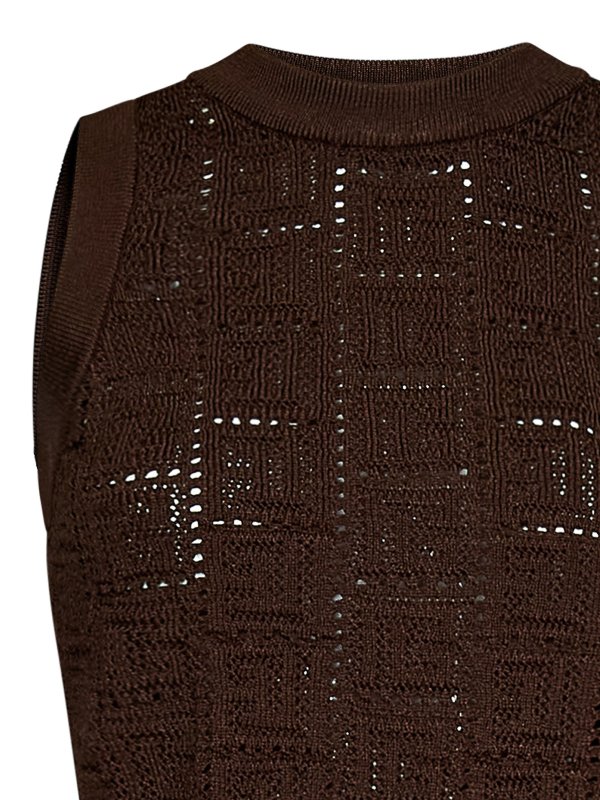iKRIX Balmain: Tops & Débardeurs - Top - Marron