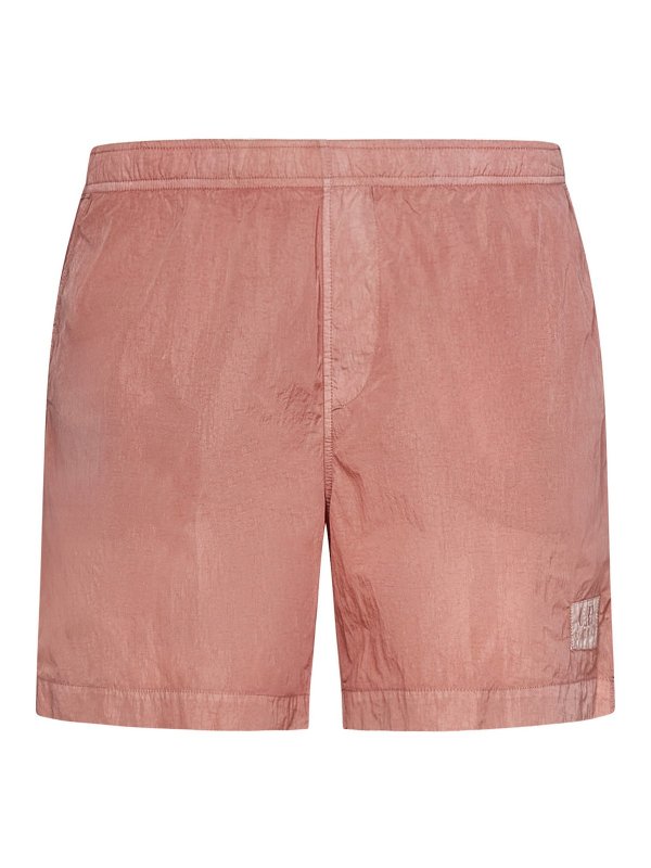 C.P. COMPANY: トラウザーショーツ - ショートパンツ - ヌードカラー