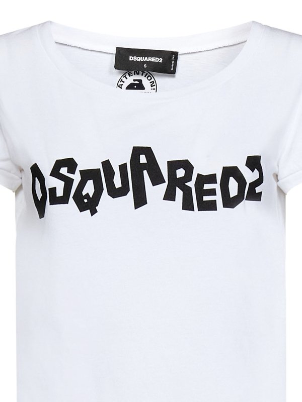 iKRIX DSQUARED2: t-shirts - White cotton t-shirt