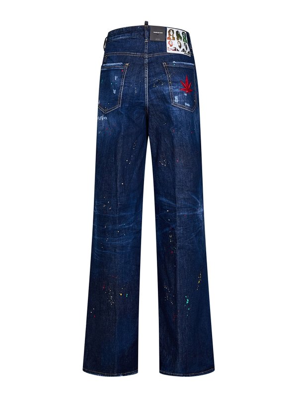 DSQUARED2: jeans dritti, a sigaretta online - Jeans baggy
