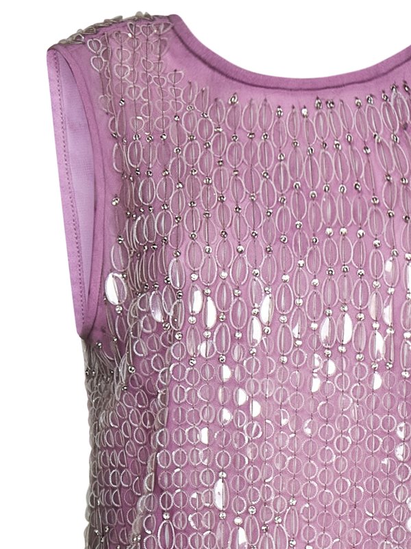 iKRIX EMPORIO ARMANI: Tops & Tank tops - Lavender tulle top