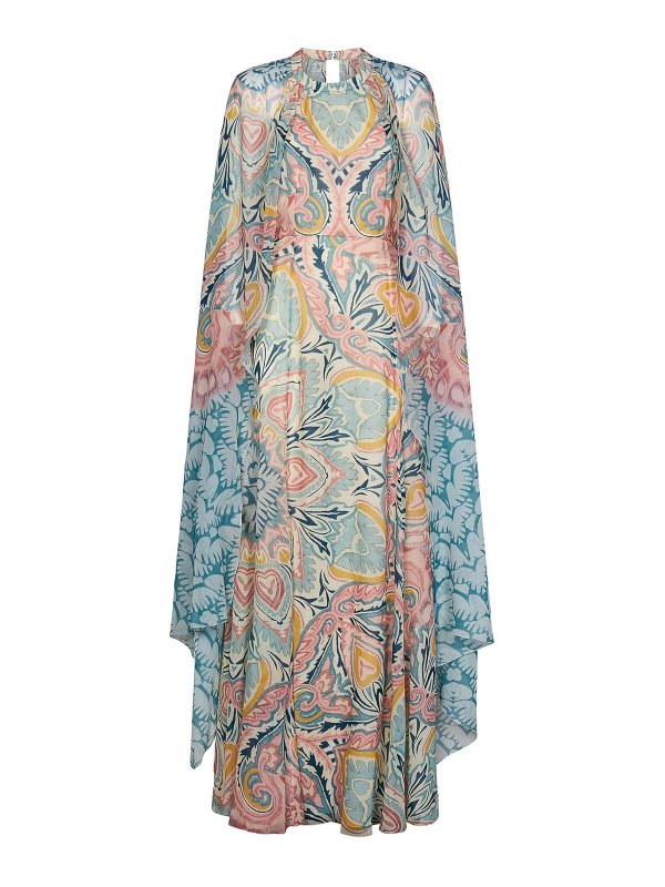 ETRO: Strickpullover mit Rundhalsausschnitt - Rundhalspullover - Blau