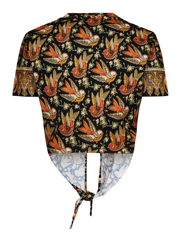 ETRO: Camisetas online - Camiseta - Negro