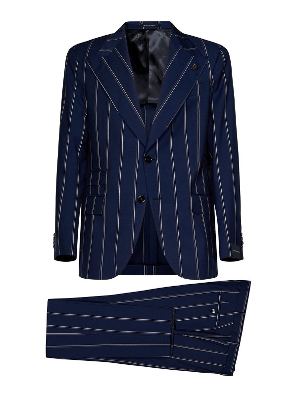 GABRIELE PASINI: Costumes décontractés - Blazer - Bleu